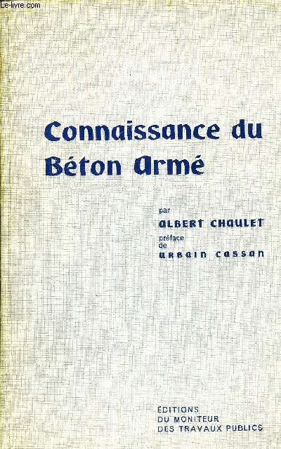 CONNAISSANCE DU BETON ARME - 3E EDITION