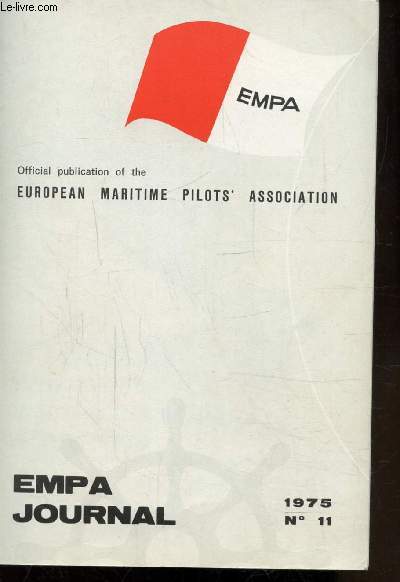 EMPA - N11 - OFFICIAL ORGAN OF THE EUROPEAN MARITIME PILOT'S ASSOCIATION