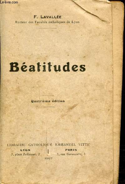 BEATITUDES -