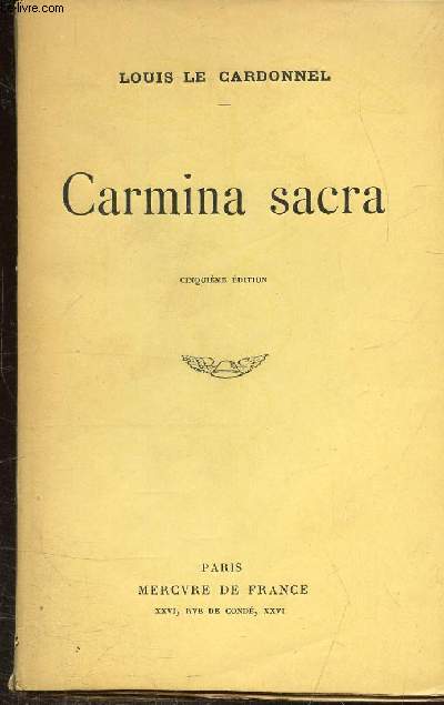 CARMINA SACRA