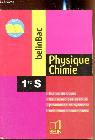Belin bac - Physique Chimie - 1re S -