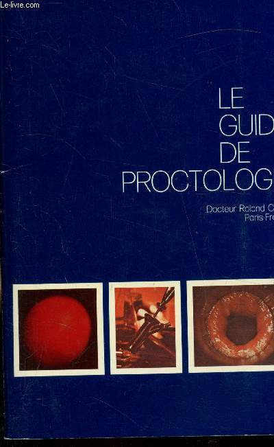 Le guide de proctologie
