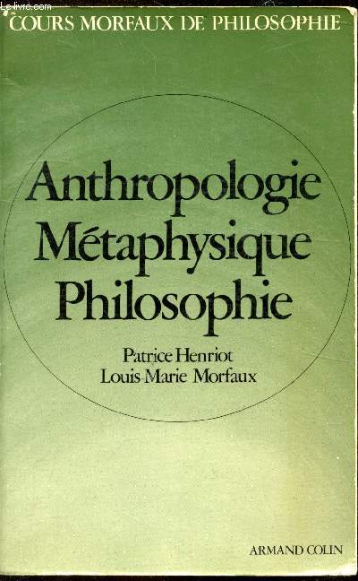 Anthropologie Mtaphysique Philosophie