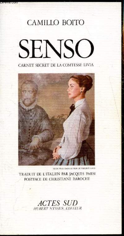 Senso - Carnet secret de la comtesse Livia -