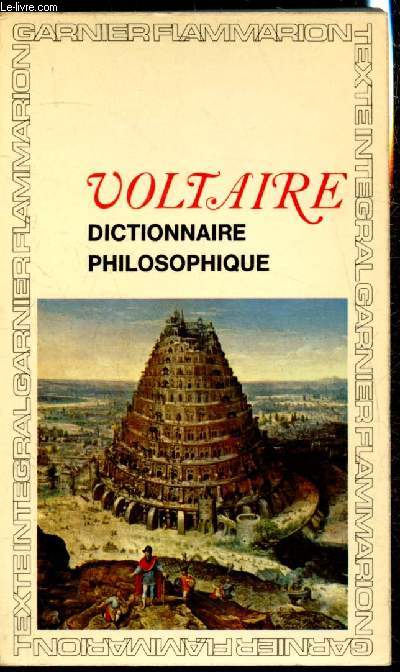 Dictionnaire philosophique -
