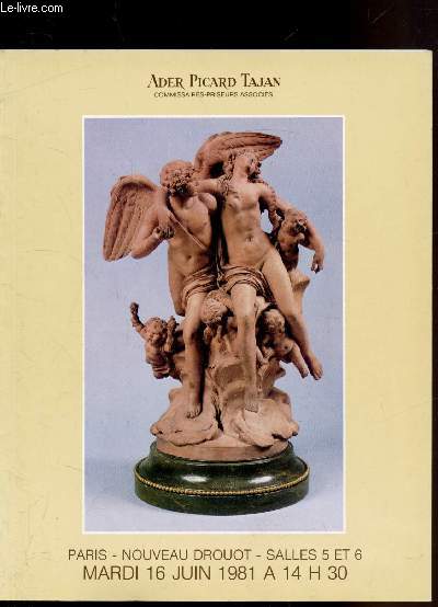 Catalogue de vente aux enchres - Objets d'art et de trs bel ameublement principalement du XVIIIe sicle -