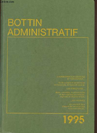 Bottin administratif 1958 -