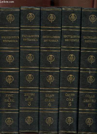Encyclopedia Britannica - A new survey of Universal Knowledge -24 Volumes +2 Supplments