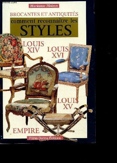 Brocante et antiquits - Comment reconnatre les styles - Louis XIV - Louis XVI - Louis XV - Empire