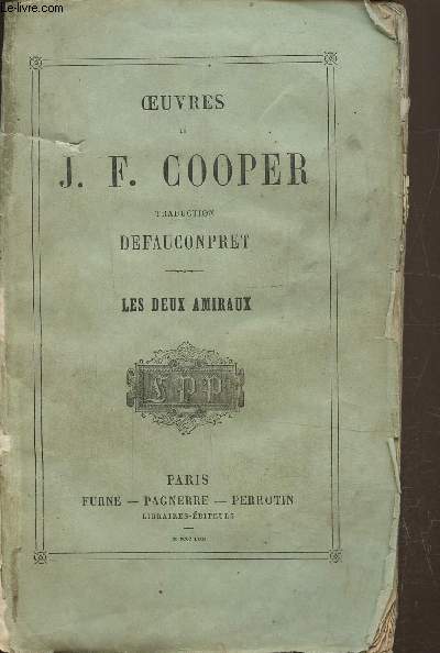 Oeuvres de J.F.Cooper : Les deux amiraux