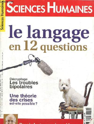 Sciences humainesN 246-mars 2013 : Le langage en 12 questions- Les troubles bipolaires- comment le langage est-il apparu?- Le bilinguisme est-il un atout?