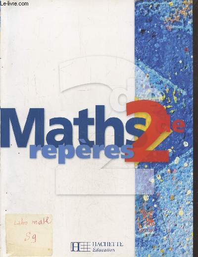 Maths 2de repres