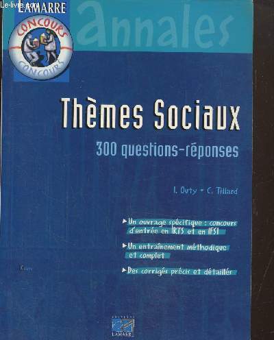 Thmes sociaux- 300 Questions-rponses- Annales concours.