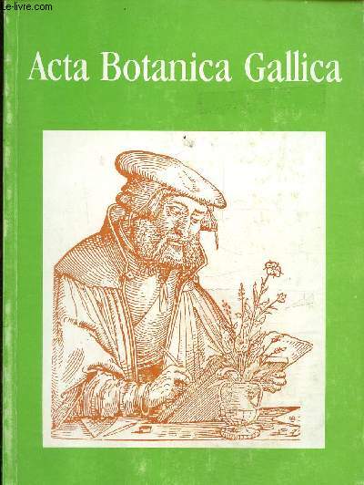 Acta Botanica Gallica- Socit botanique de France -Vol 157 N 1, mars 2010-