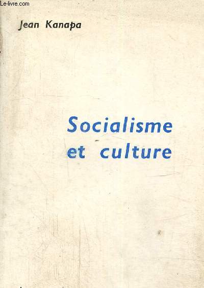 Socialisme et culture, Tome 2