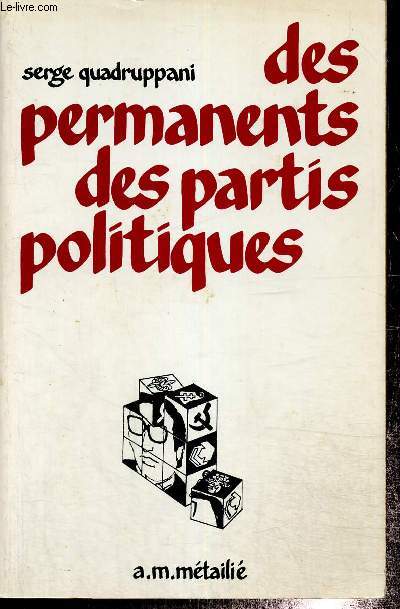 Des permanents des partis politiques (Collection 