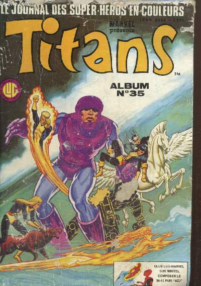 Titans, le journal des super-hros en couleurs, album n35 (n103, 104 et 105)