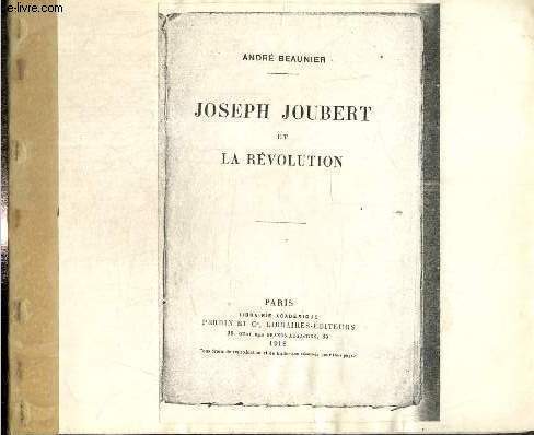 Joseph Joubert et la Rvolution, extrait : Chapitre VI, Joseph Joubert juge de pais