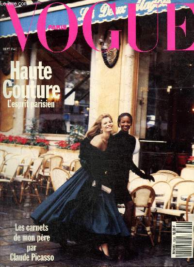 Vogue, n699 (septembre 1989) : A la gloire des femmes (Madeleine Chapsal) / Les clats de la nuit / Le dernier cri du mtal hurlant / D'une page  l'autre, mon pre (Claude Picasso) / Une semaine sur mesure /...
