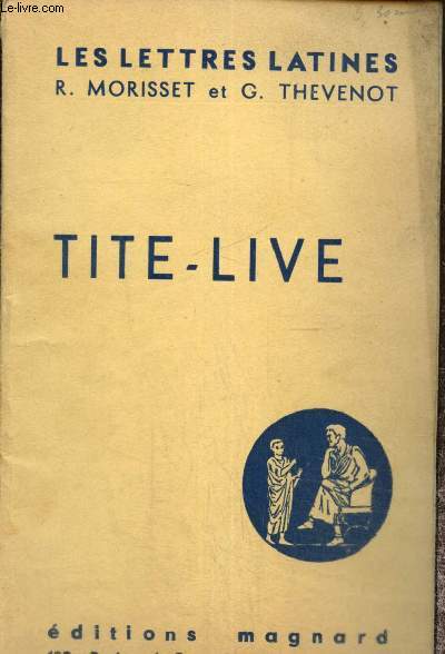 Les Lettres Latines - Tite-Live