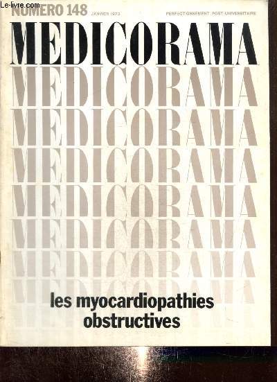 Medicorama, n148 (janvier 1973) : Les myocardiopathies obstructives : Etude radiologique / Etude lectrocardiographique / Etude hmodynamique / Evolution / Formes cliniques / Physio-pathologie / Traitement /...