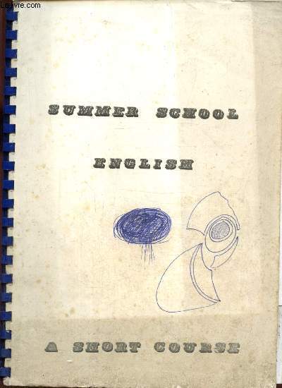 Summer School English - A short course