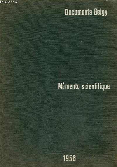 Documenta Giegy - Memento scientifique