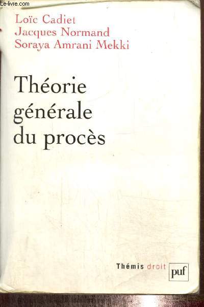 Thorie gnrale du procs (Collection 