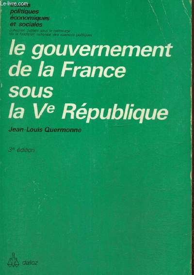 Le gouvernement de la France sous la Ve Rpublique