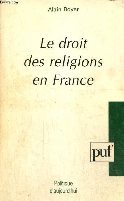 Le droit de religions en France (Collection 