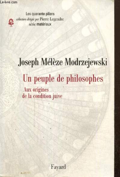 Une peuple de philosophes - Aux origines de la condition juive (Collection 