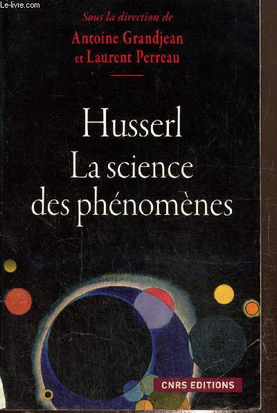 Husserl - La science des phnomnes