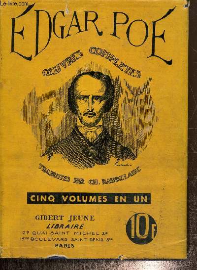 Oeuvres compltes d'Edgar Poe
