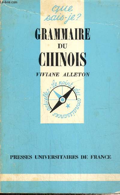 Grammaire du chinois (Collection 