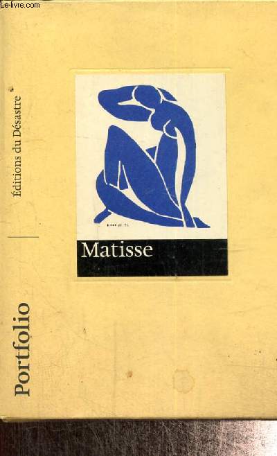 Cartes postales : Portfolio Matisse (Editions du Dsastre)
