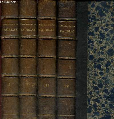 Les Aventures du Chevalier de Faublas, tomes I  IV (4 volumes)