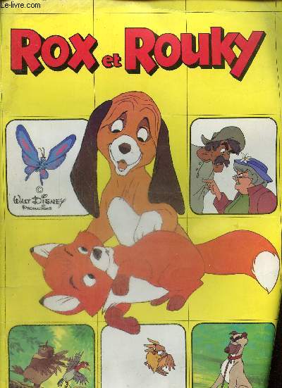 Album de vignettes : Rox et Rouky