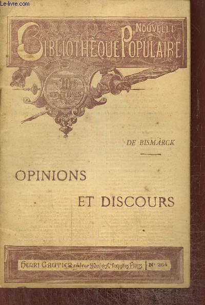 Opinions et discours (Collection 