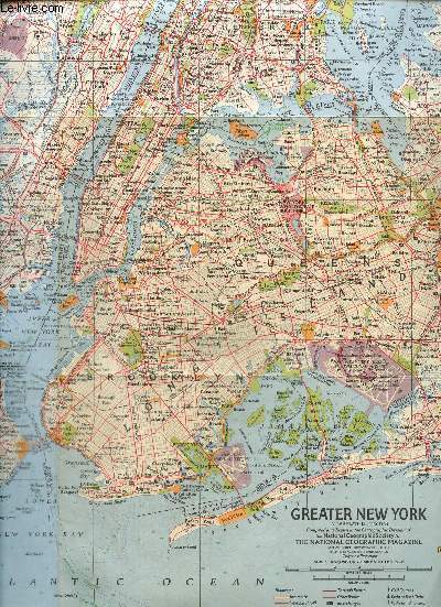 Carte : Greater New York / Tourist Mahattan