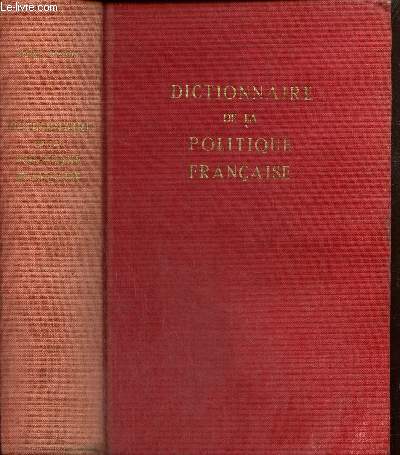 Dictionnaire de la politique franaise