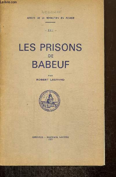 Les prisons de Babeuf