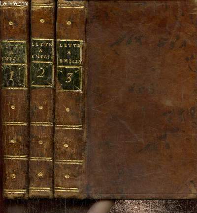 Lettres  Emilie, sur la mythologie, tomes I  III (3 volumes)
