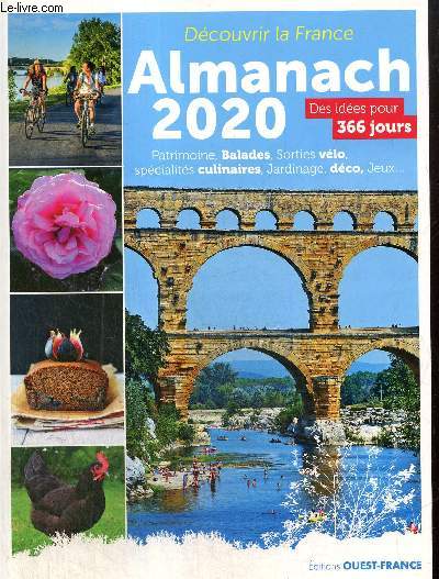 Dcouvrir la France : Almanach 2020