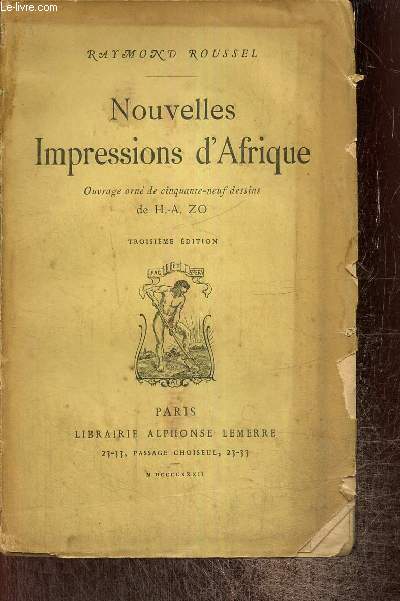 Nouvelles impressions d'Afrique / L'me de Victor Hugo