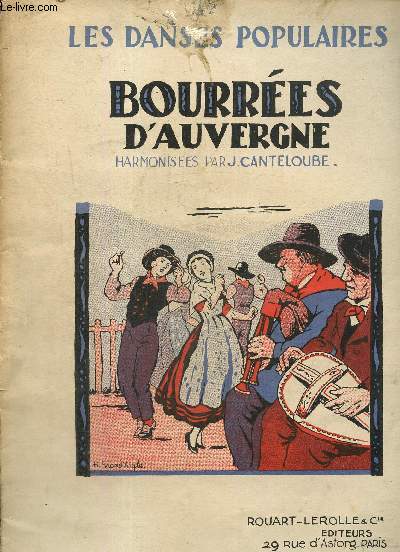 Les danses populaires - Bourres d'Auvergne