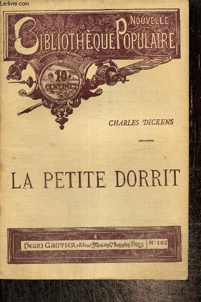 La Petite Dorrit (Nouvelle Bibliothque Populaire, n182)