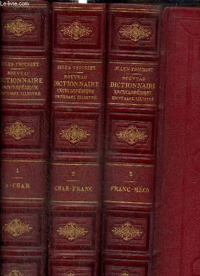 Nouveau dictionnaire encyclopdique universel illustr, rpertoire des connaissances humaines, tomes I  VI (6 volumes)