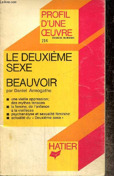 Le Deuxime Sexe, Beauvoir (Collection 