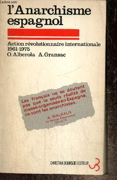 L'anarchisme espagnol - Action rvolutionnaire internationale