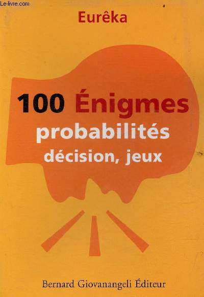 100 nigmes probabilits, dcision, jeux.
